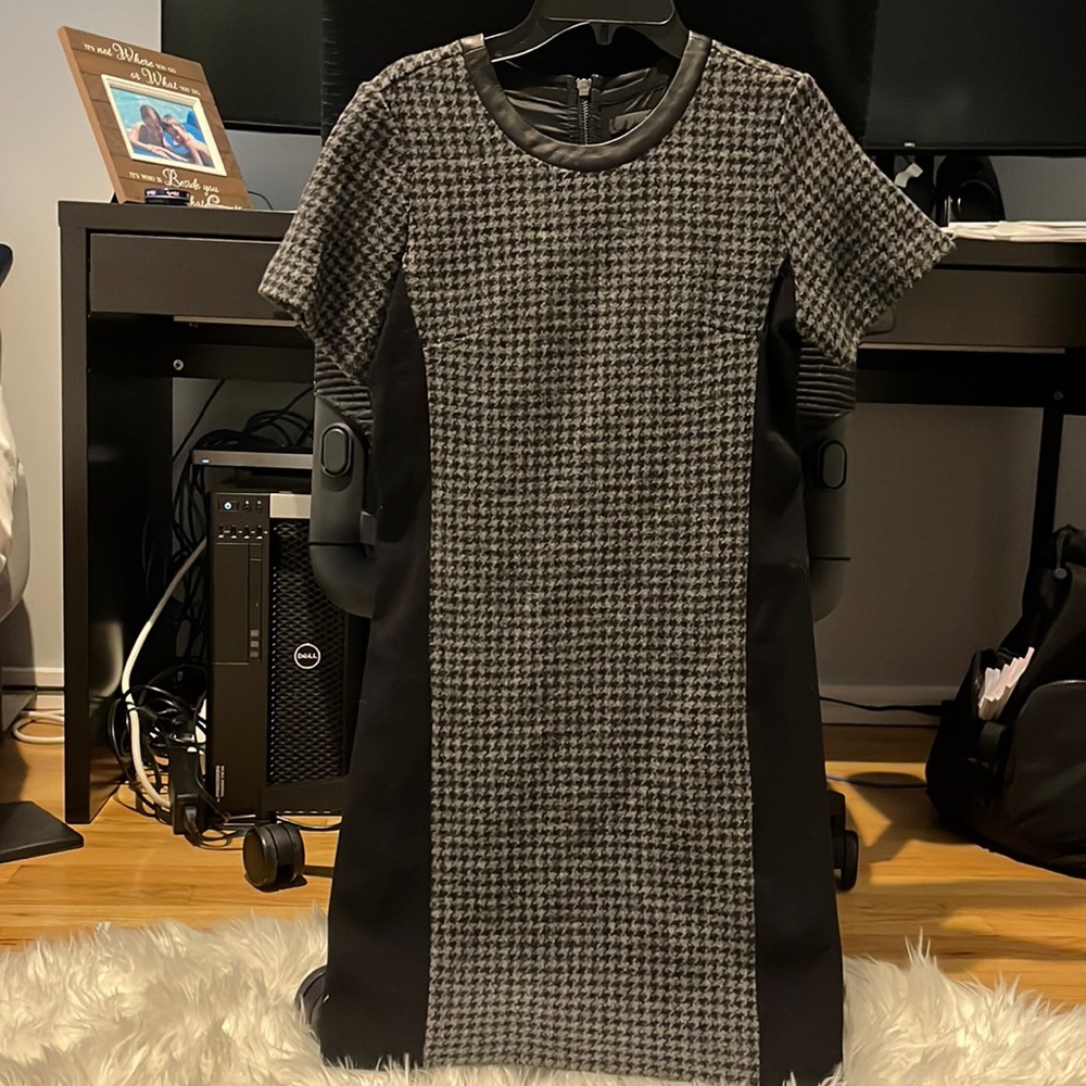 Jcrew plaid dress